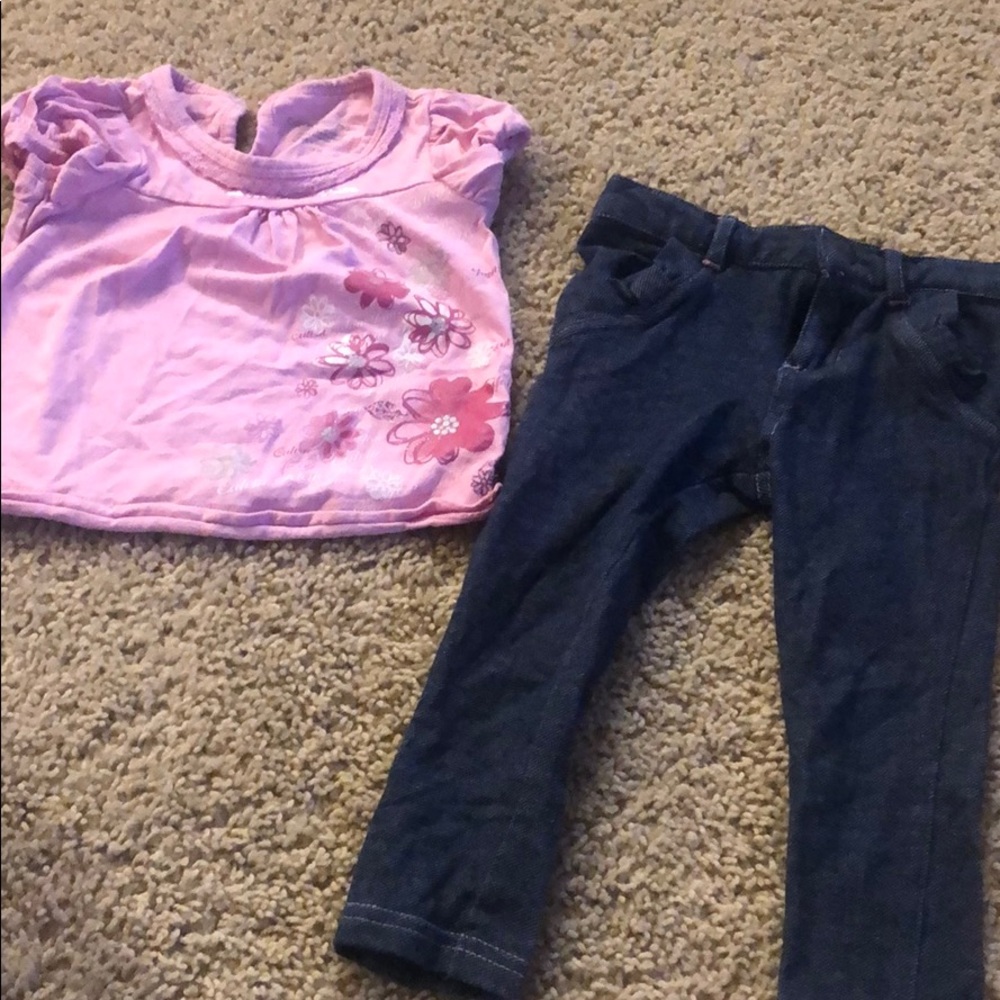 2 piece Calvin Klein Jeans outfit